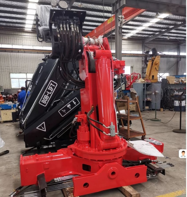 КМУ с телескопической стрелой SQ12SA5